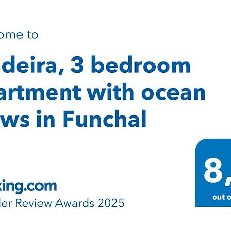 Madeira, 3 Bedroom Apartment With Ocean Views In Funchal מראה חיצוני תמונה