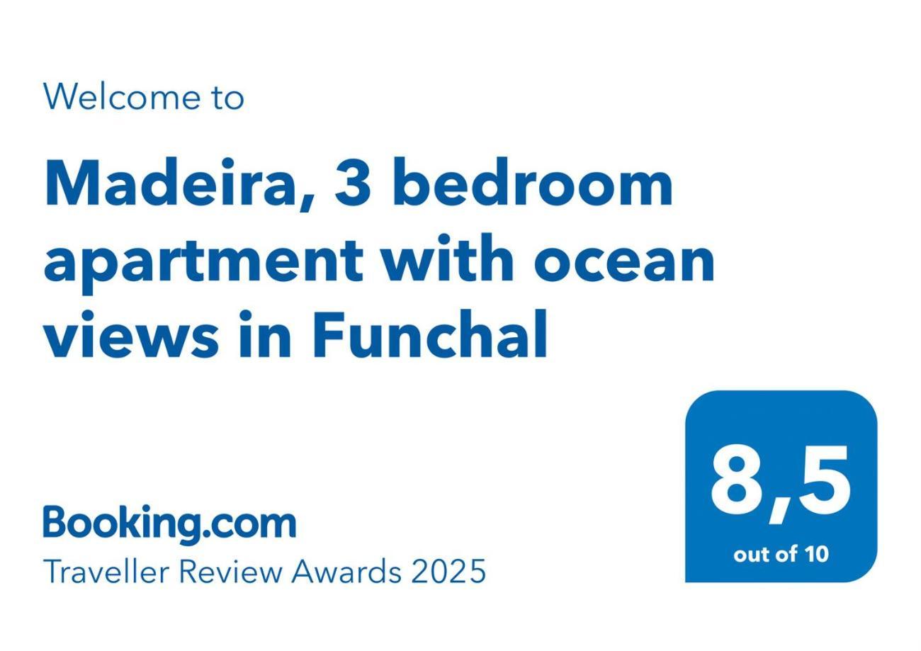 Madeira, 3 Bedroom Apartment With Ocean Views In Funchal מראה חיצוני תמונה